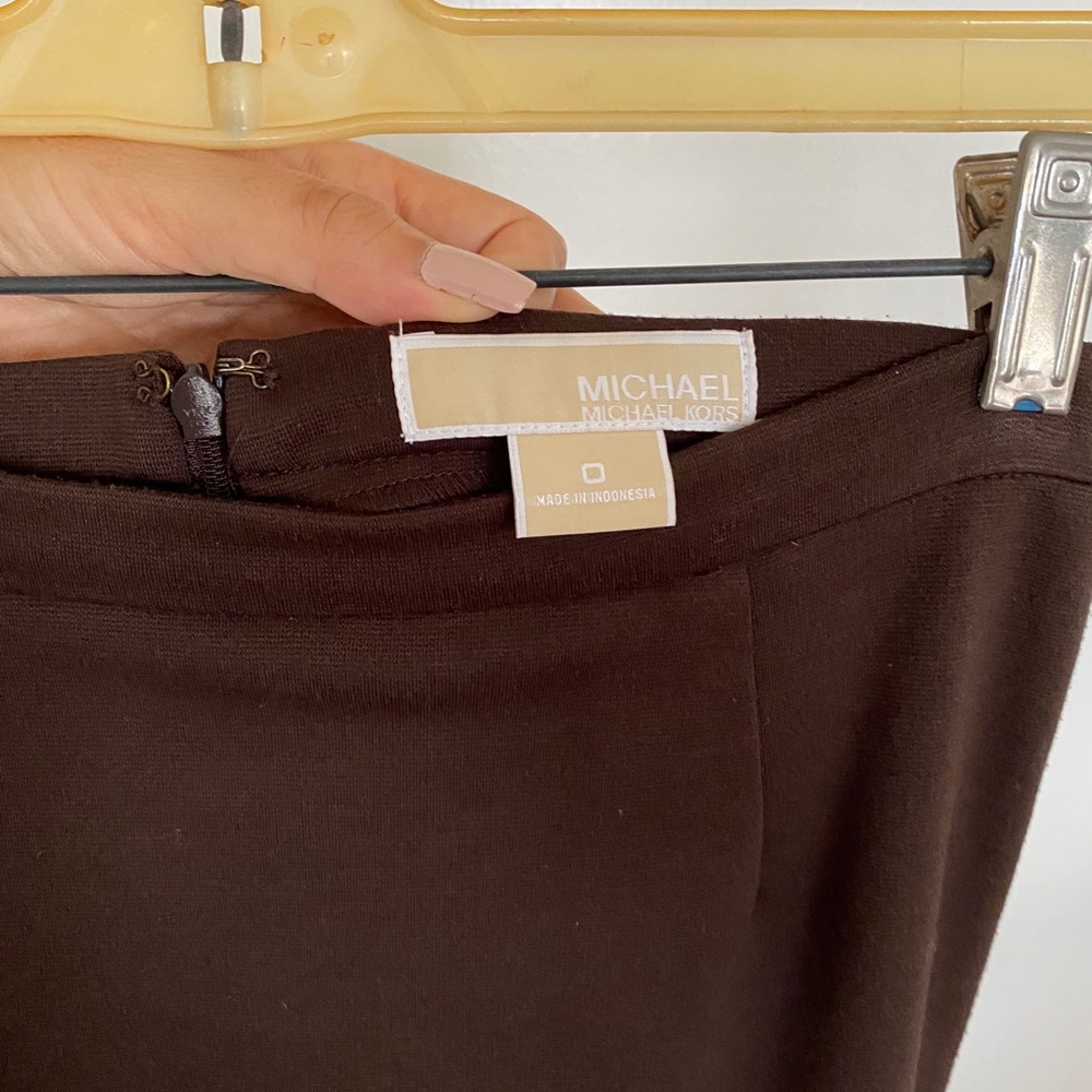 Chocolate brown skirt- Michael Kors - Picture 2 of 8